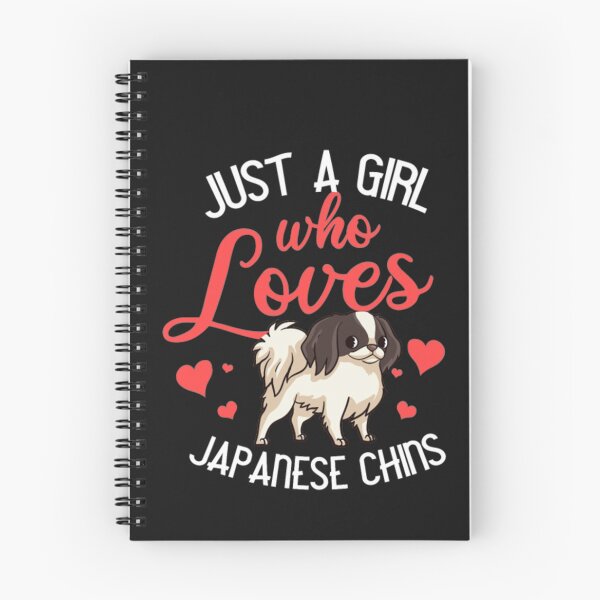 Item preview, Girl Loves Japanese Chin Dog designed and sold by StarcyWol.