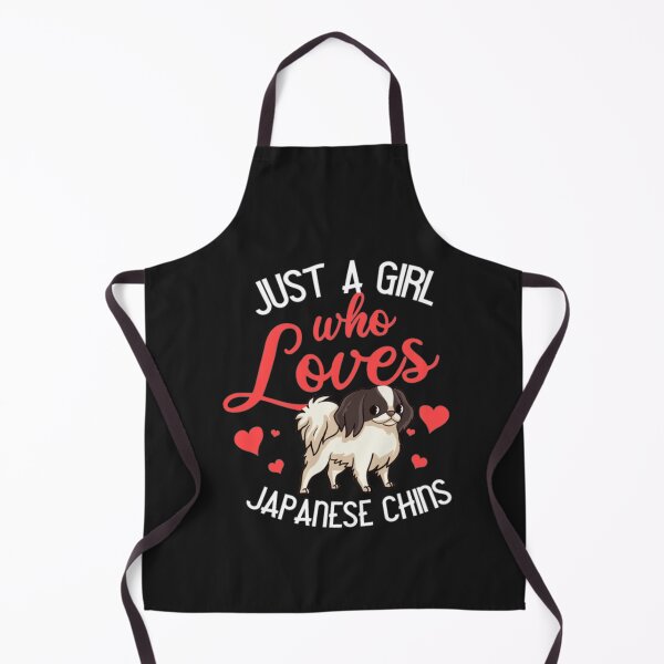 Item preview, Girl Loves Japanese Chin Dog designed and sold by StarcyWol.