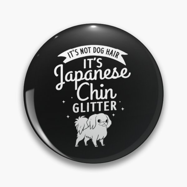 Item preview, Dog Hair Japanese Chin Glitter designed and sold by StarcyWol.
