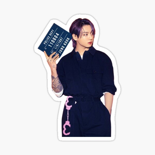 BTS Jungkook - Permisos para bailar - Butter Ver. 2 (2) Pegatina