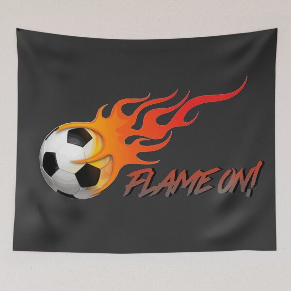 Item preview, Flame on! Soccer Ball! designed and sold by NexusArts.