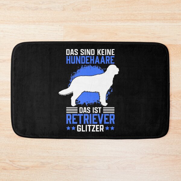 Artikelvorschau, Flat Coated Retriever Glitzer Retriever Spruch entworfen und verkauft von madgrfx.