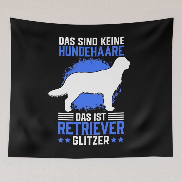 Item preview, Perro perdiguero de brillo con revestimiento plano diciendo designed and sold by madgrfx.