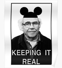 Baudrillard - Keeping it real Poster