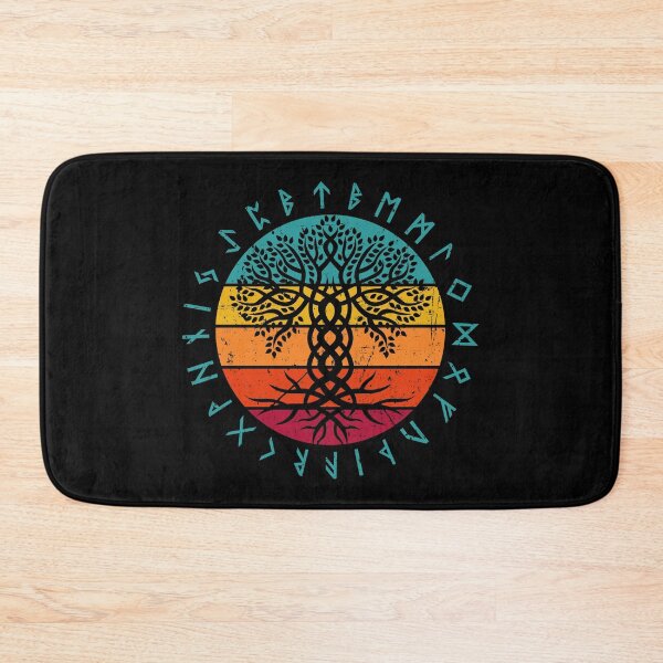 Item preview, Vintage Celtic Tree Of Life Distressed Yggdrasil designed and sold by designandclouds.