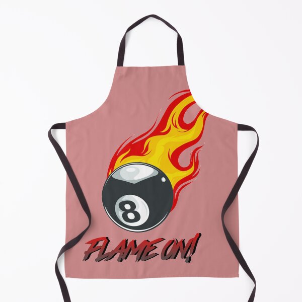 Item preview, Flame on! billiards-eight-ball! designed and sold by NexusArts.