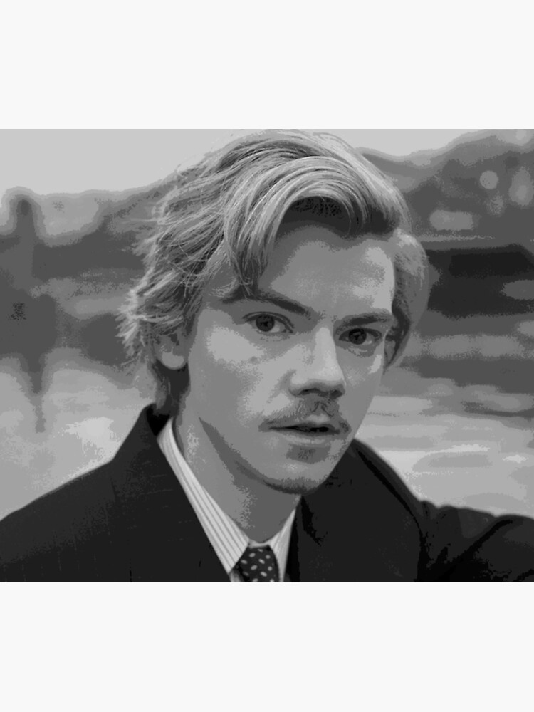 Thomas Brodie Sangster Pop Art Portrait Tapestry