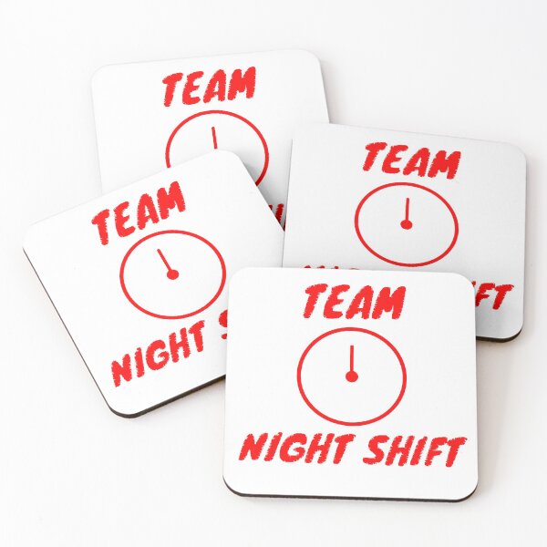 Item preview, Team Night Shift Red Spooky designed and sold by CyberYogi.