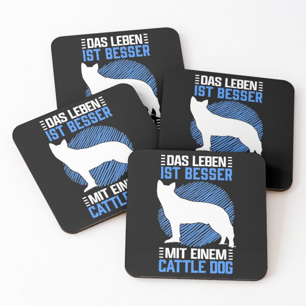 Artikelvorschau, Leben mit Australian Cattle Dog Treibhund Besitzer entworfen und verkauft von madgrfx.