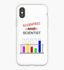 eccentric scientist iPhone Case