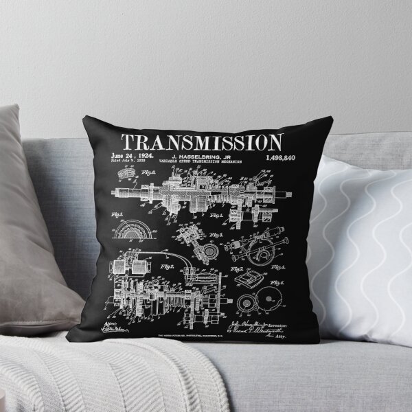 Item preview, Car Automobile Engine Transmission Vintage Patent Print designed and sold by GrandeDuc.
