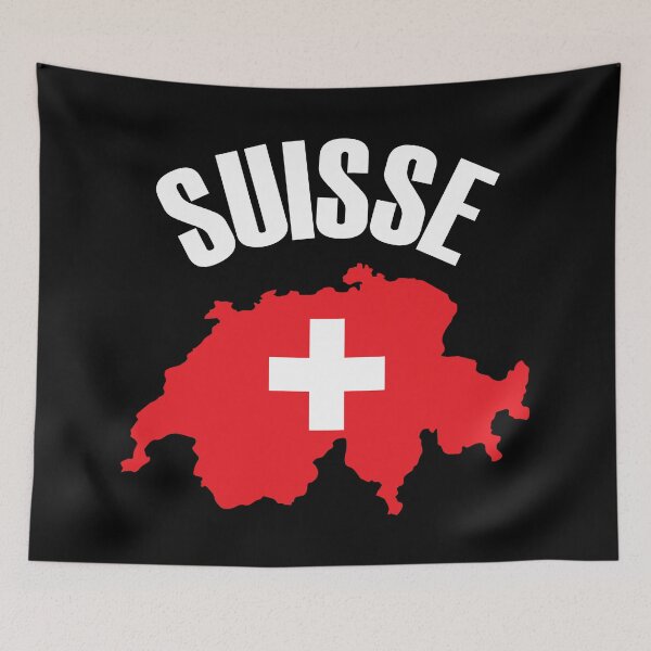 Item preview, Switzerland - Suisse Map designed and sold by TravelScientist.