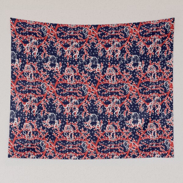Item preview, ΚΟΚΚΙΝΟ ΚΟΡΑΛΙ ΕΝ ΔΡAΣΗ - RED CORAL IN ACTION designed and sold by joancaronil.