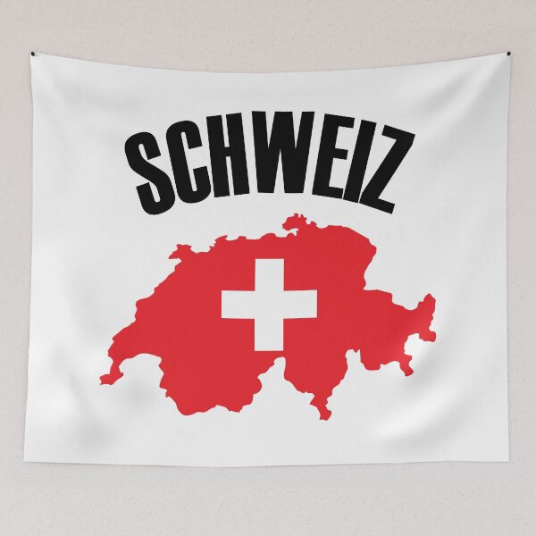 Item preview, Switzerland - Schweiz Map designed and sold by TravelScientist.