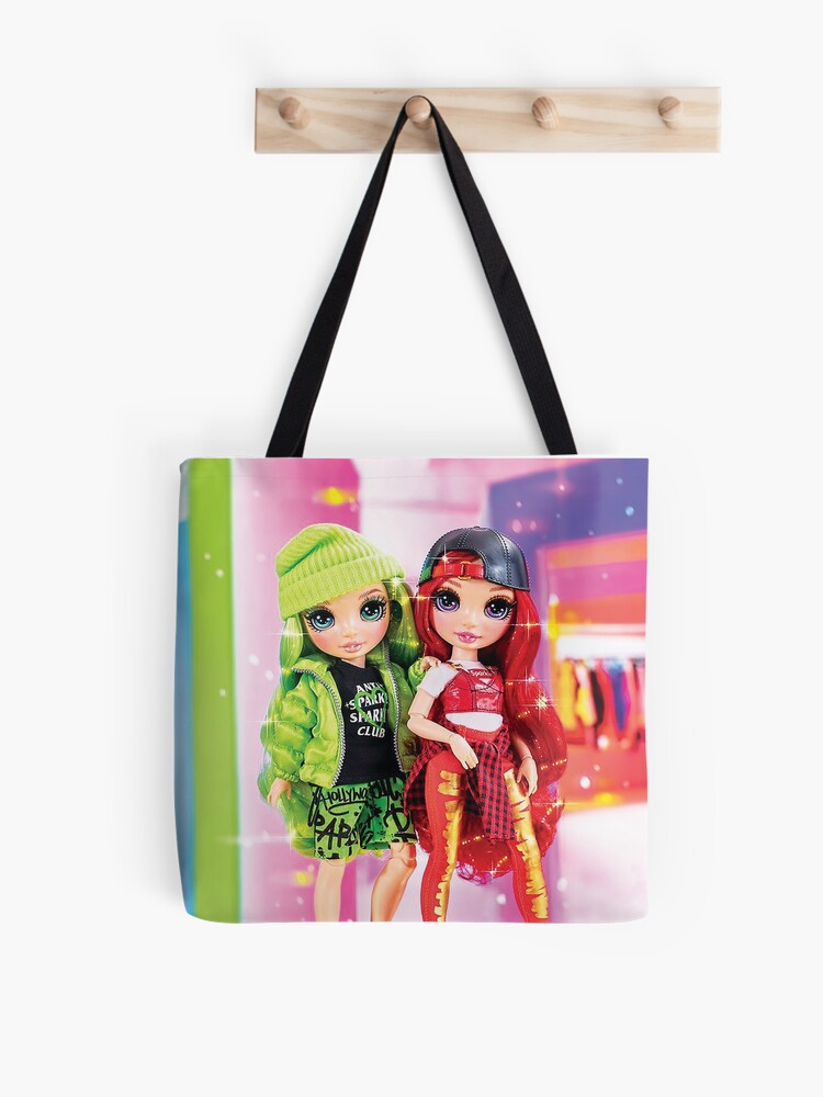 Jade Hunter and Ruby Anderson Rainbow High Dolls | Tote Bag