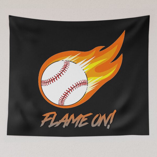 Item preview, Flame on! Baseball! designed and sold by NexusArts.