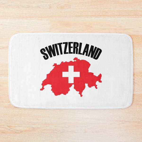 Item preview, Switzerland Flag Map designed and sold by TravelScientist.