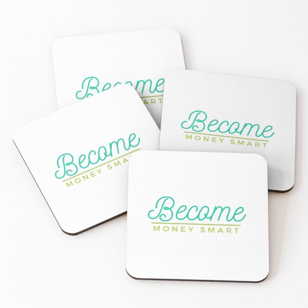 Item preview, Become Money Smart blue, green (white) designed and sold by zav2001.