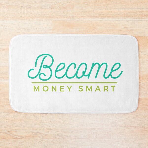 Item preview, Become Money Smart blue, green (white) designed and sold by zav2001.