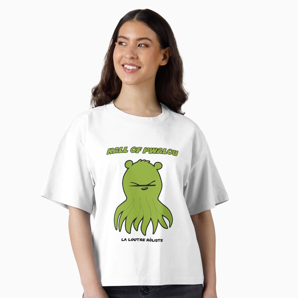 Aperçu de l'œuvre T-shirt boxy créée et vendue par LaLoutreRoliste.
