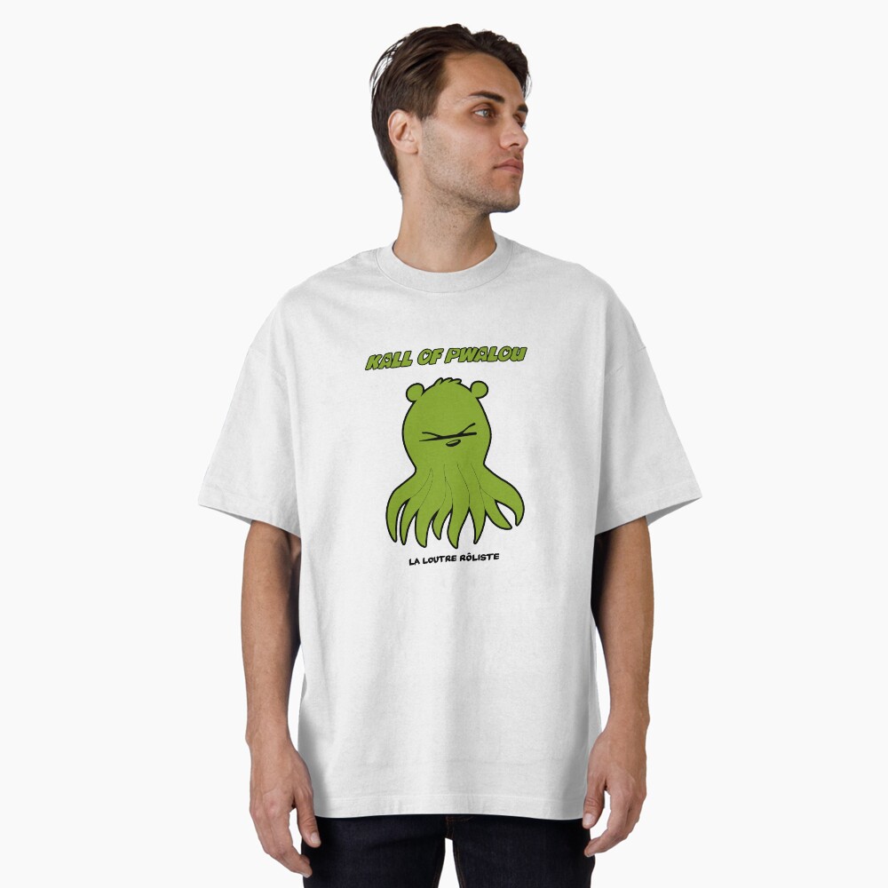 Aperçu de l'œuvre T-shirt oversize créée et vendue par LaLoutreRoliste.