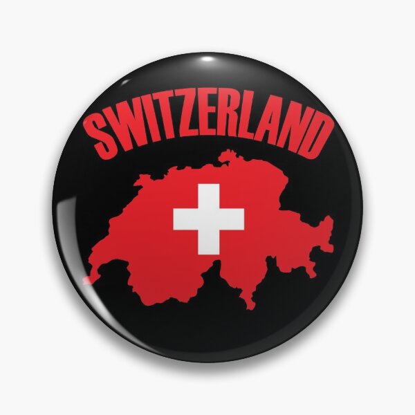 Item preview, Switzerland Flag Map designed and sold by TravelScientist.