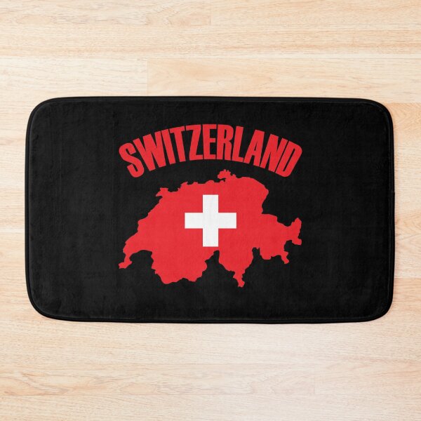 Item preview, Switzerland Flag Map designed and sold by TravelScientist.