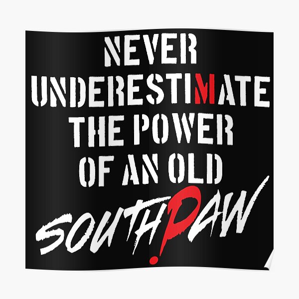 boxing day sale - old southpaw Poster