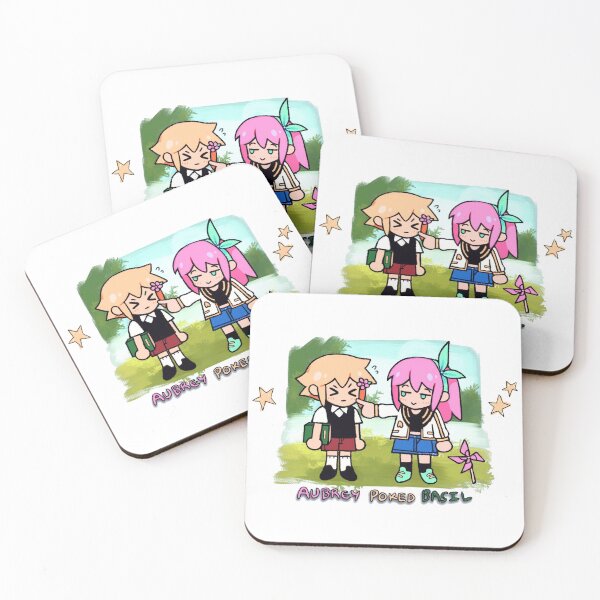 Item preview, Omori Tshirt -  Omori Game Sticker - Aubrey Poked Basil Sticker designed and sold by kaelissa.