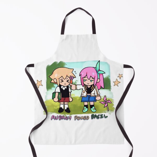 Artikelvorschau, Omori Tshirt - Omori Game Sticker - Aubrey Poked Basil Sticker entworfen und verkauft von kaelissa.