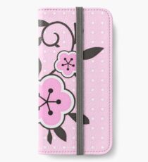 Miraculous Ladybug / Marinette Dupain-Cheng - Pink polka dot flower design iPhone Wallet/Case/Skin