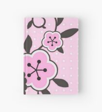 Miraculous Ladybug / Marinette Dupain-Cheng - Pink polka dot flower design Hardcover Journal