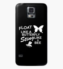Funda/vinilo para Samsung Galaxy Muhammad Ali - Flota como una mariposa, pica como una abeja