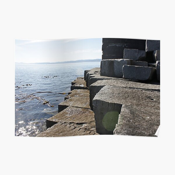 Jetty in Victoria BC Poster