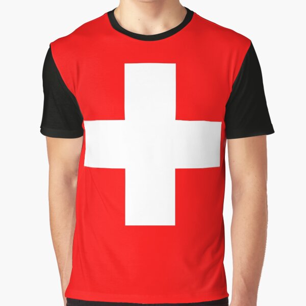 Aperçu de l'œuvre Drapeau Suisse créée et vendue par TravelScientist.