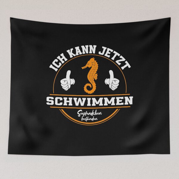 Item preview, Swimming Badge Seahorses Passed Swimming designed and sold by besTmanuFacture.