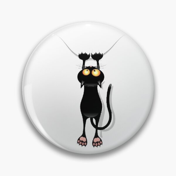 Item preview, scratching black cat designed and sold by PESTICH DESIGN.