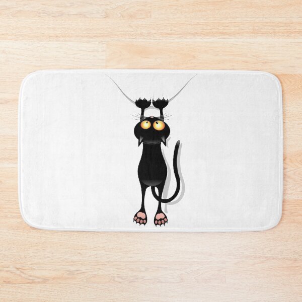Item preview, scratching black cat designed and sold by PESTICH DESIGN.