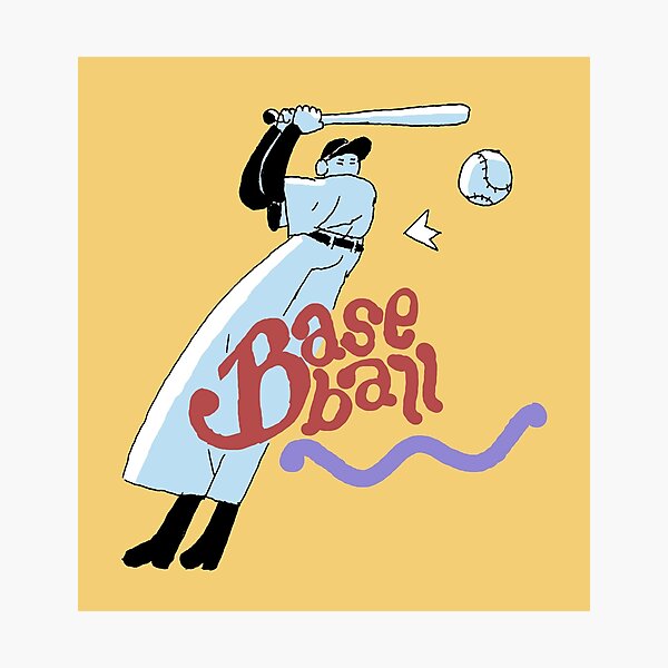 AUS - Baseball Fotodruck