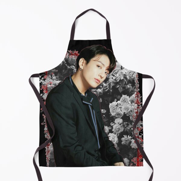Item preview, Jeon Jungkook BTS Jungkook Korean Kpop Floral Design designed and sold by Piosenka Art.