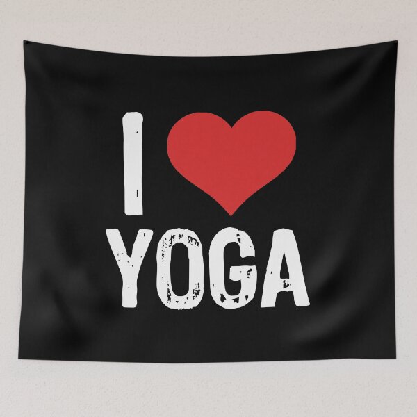 Item preview, I Love Yoga designed and sold by The "I Love Everything" Shop.