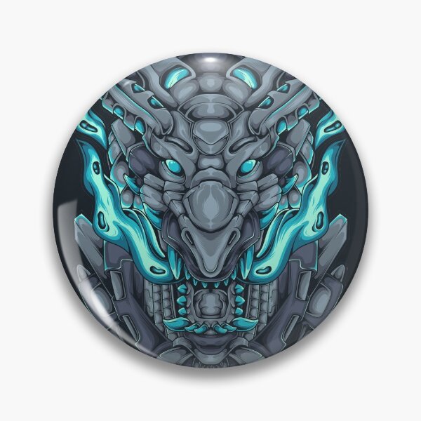 Item preview, Artistic Dragon Head Cyberpunk Mecha designed and sold by Froyd Wess.