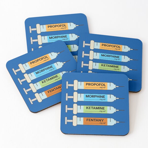 Item preview, CRNA - anesthesia drugs_syringe labels Design designed and sold by GalacticDust.