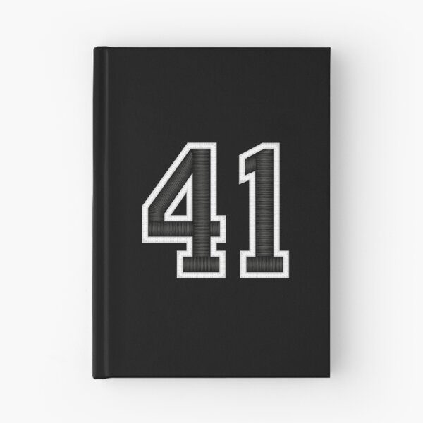 Item preview, 41 Black Jersey Sports Number forty-one Football 41 designed and sold by elhefe.