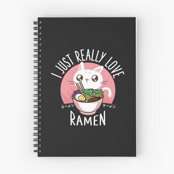 Item preview, Love Ramen Japanese Noodles  Kawaii Anime Cat Gifts designed and sold by QuinteroAtencio.