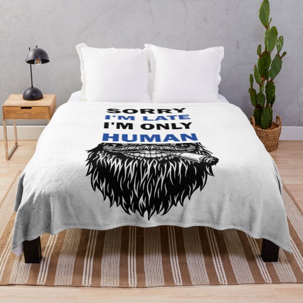 Item preview, Sorry I'm late, I'm only human  designed and sold by alfa-rouk.