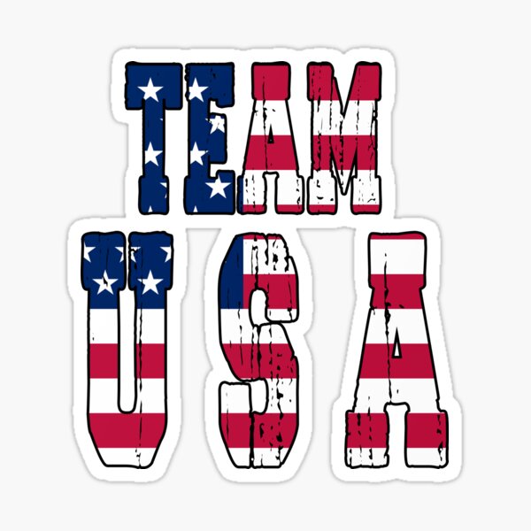 "team usa" Sticker by GetStyle Redbubble