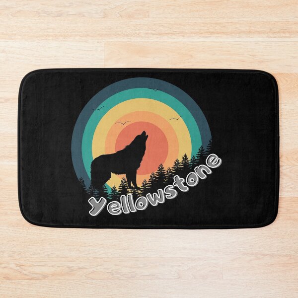 Item preview, wolf Yellowstone national park  designed and sold by Original1977.