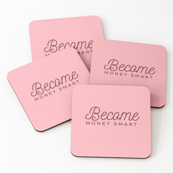 Item preview, Become Money Smart (pink) designed and sold by zav2001.