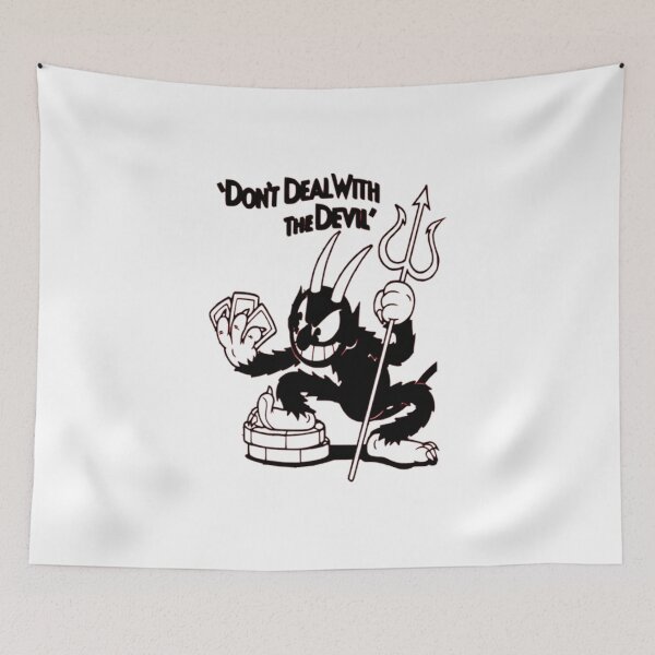 Item preview, The Devil Cuphead designed and sold by Illesbendeg.